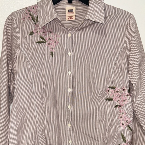 Faded Glory Long Sleeve Button up Collared Shirt - Picture 3 of 7